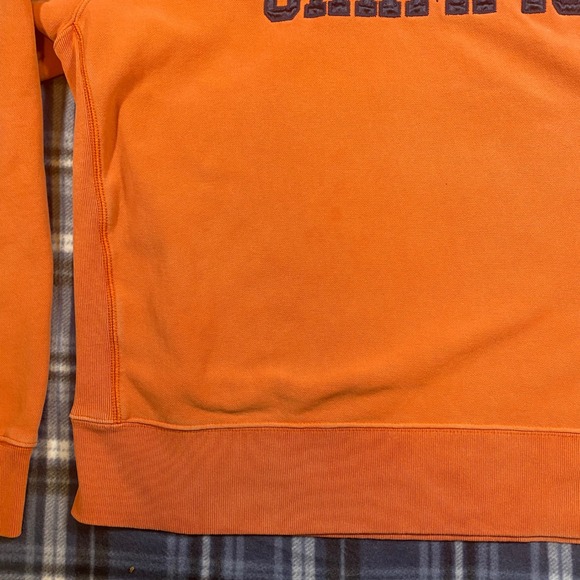 Champion Reverse Weave Orange Sweatshirt Mens 2XL Heavy Fleece S4453 026 - Picture 2 of 8